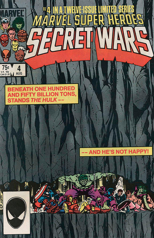Marvel Super Heroes Secret Wars #4 (VF-NM), Comic Book, buy comic books online, online comic book store canada, sell comic books, online, comic websites, comic store,  vintige comic books, comic book store guelph, comic book store,  Long Box Silver's Comics 