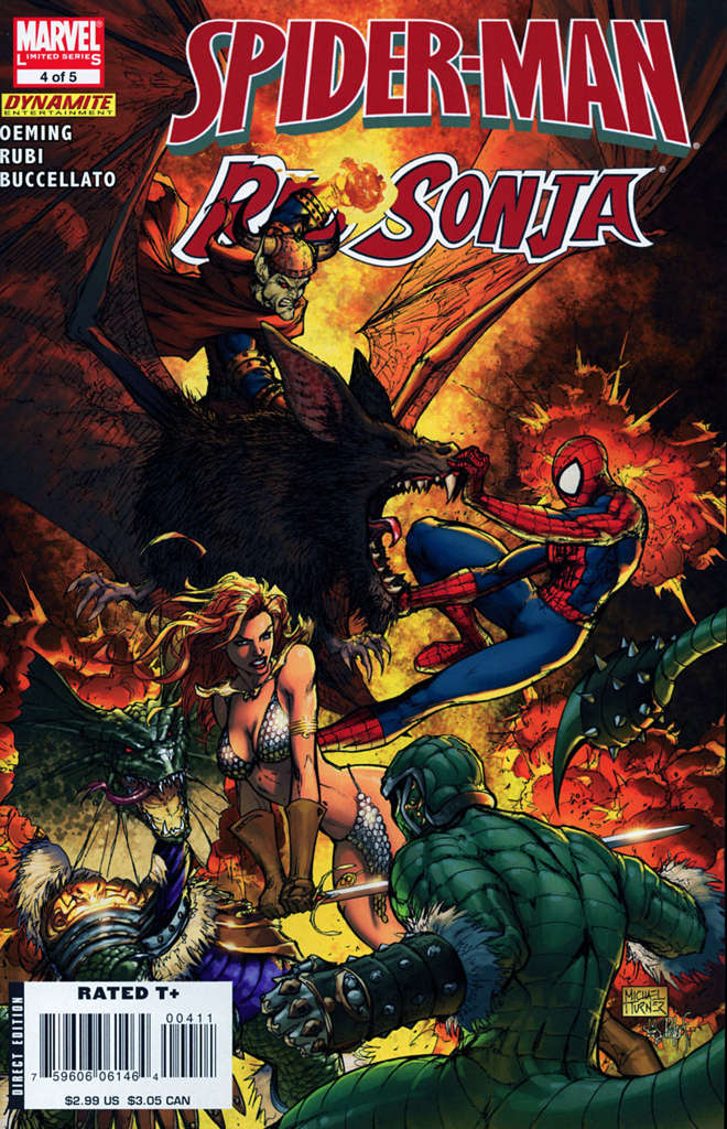 Spider-Man/Red Sonja #4 (VF-NM), Comic Book, buy comic books online, online comic book store canada, sell comic books, online, comic websites, comic store,  vintige comic books, comic book store guelph, comic book store,  Long Box Silver's Comics 