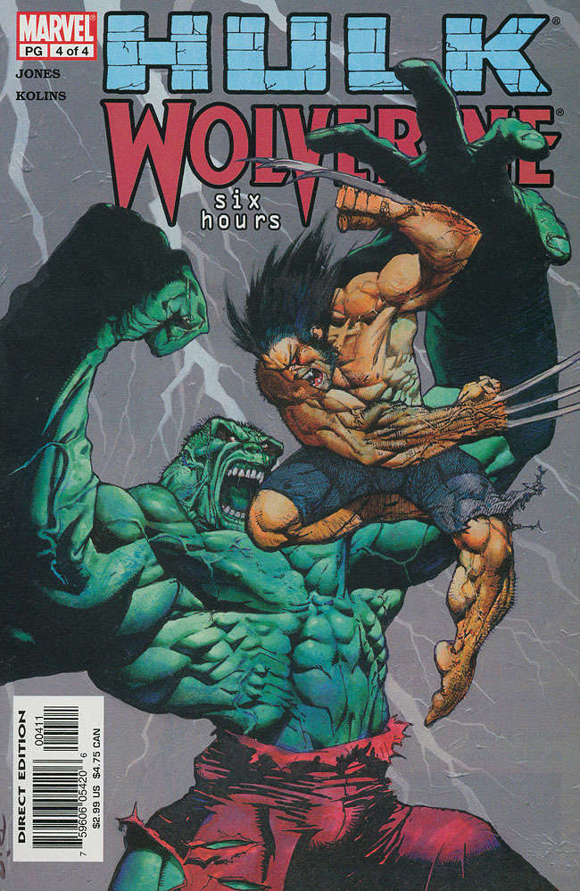 Hulk/Wolverine: Six Hours (Full Mini-Series Set) #1-4 Very Fine to Near Mint
