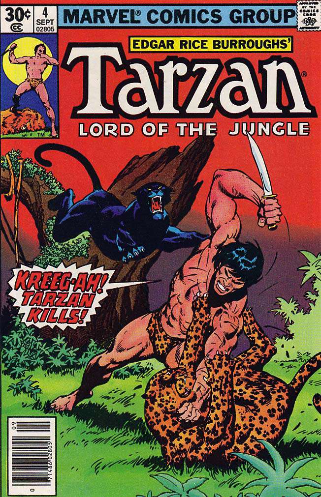 Tarzan (Marvel) #4 (VF-NM), Comic Book, buy comic books online, online comic book store canada, sell comic books, online, comic websites, comic store,  vintige comic books, comic book store guelph, comic book store,  Long Box Silver's Comics 