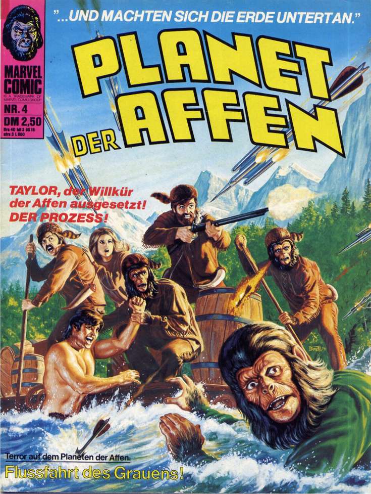 Planet Der Affen #4 (F), Comic Book, buy comic books online, online comic book store canada, sell comic books, online, comic websites, comic store,  vintige comic books, comic book store guelph, comic book store,  Long Box Silver's Comics