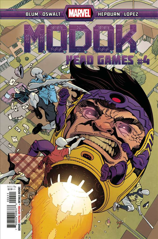 M.O.D.O.K.: Head Games #4, Comic Book, Back Issue, buy comic books online, order comics online, marvel comics, sell comic books, online, comic websites, comic store,  vintige comic books, comic book store guelph, comic book store, comic book store near me, Long Box Silver's Comic Book Store