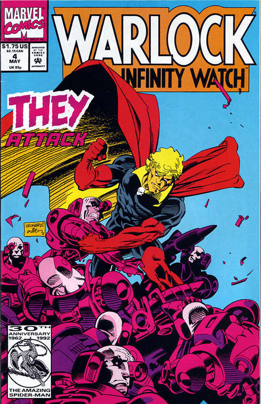 Warlock and the Infinity Watch #4 (VF-NM), Comic Book, Back Issue, buy comic books online, online comic book store canada, sell comic books, online, comic websites, comic store,  vintige comic books, comic book store guelph, comic book store, comic book store near me, Long Box Silver's Comics 
