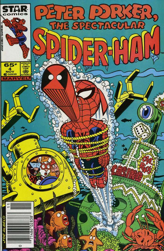Peter Porker, the Spectacular Spider-Ham #4 Good, Comic Book, buy comic books online, online comic book store canada, sell comic books, online, comic websites, comic store,  vintige comic books, comic book store guelph, comic book store,  Long Box Silver's Comics 