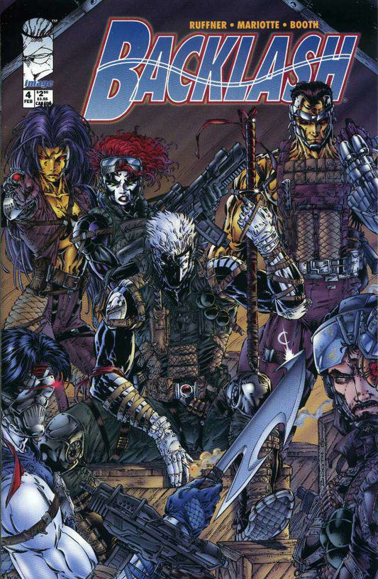 Backlash #4 (VF-NM), Comic Book, Back Issue, buy comic books online, online comic book store canada, sell comic books, online, comic websites, comic store,  vintige comic books, comic book store guelph, comic book store, comic book store near me, Long Box Silver's Comics 