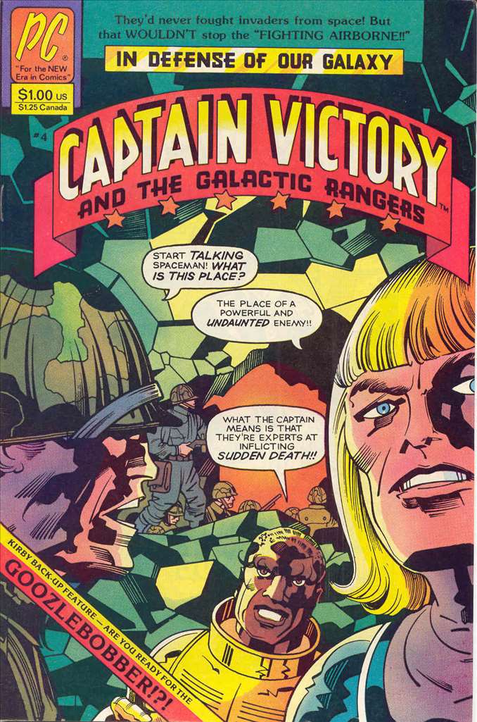 Captain Victory and the Galactic Rangers #4, Comic Book, Back Issue, buy comics online, comic book store guelph, online comic book store, local comic shop, Long Box Silver's Comics