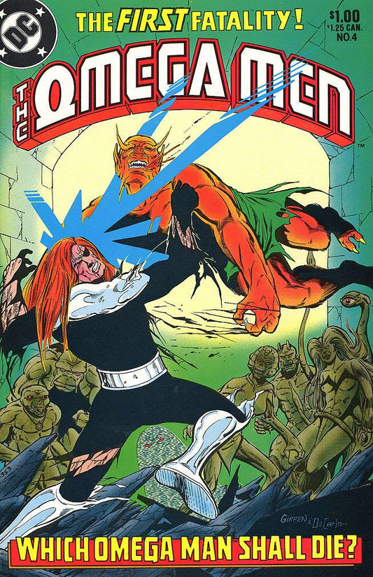 Omega Men, The #4, Comic Book, Back Issue, buy comic books online, order comics online, marvel comics, sell comic books, online, comic websites, comic store,  vintige comic books, comic book store guelph, comic book store, comic book store near me, Long Box Silver's Comic Book Store