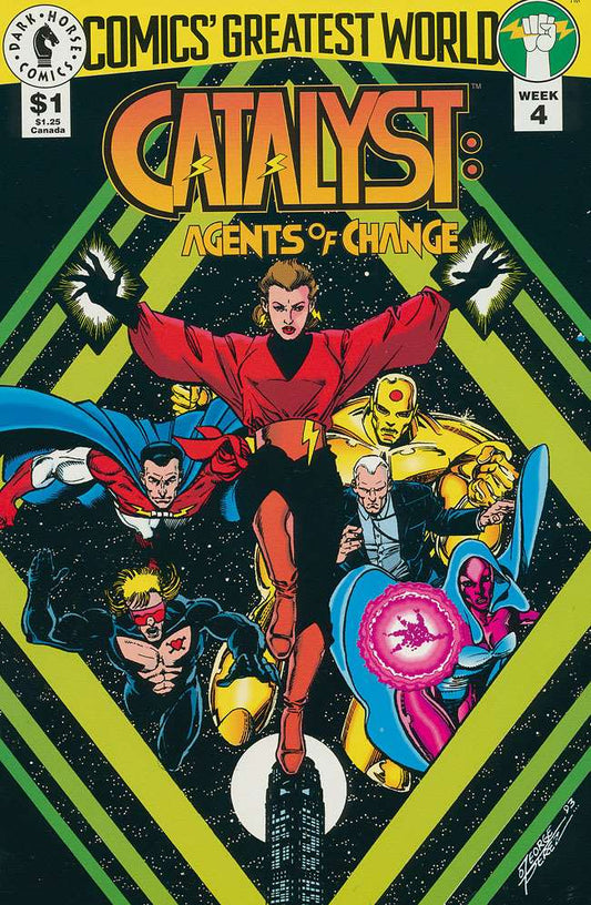 Comics’ Greatest World—Golden City (Catalyst: Agents of Change) #4, Comic Book, Back Issue, buy comic books online, order comics online, marvel comics, sell comic books, online, comic websites, comic store,  vintige comic books, comic book store guelph, comic book store, comic book store near me, Long Box Silver's Comic Book Store