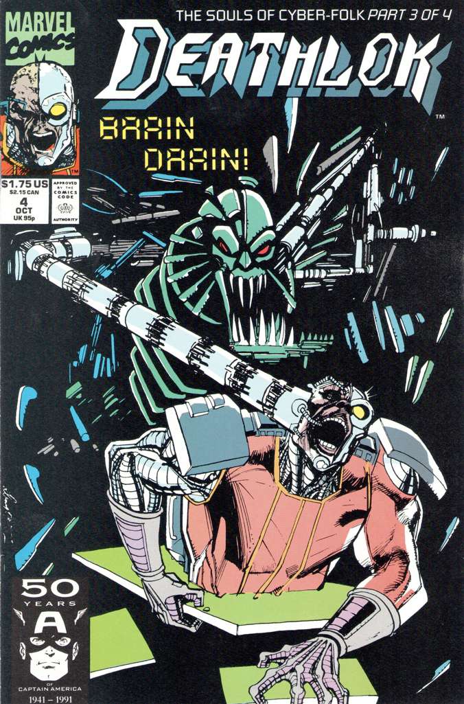 Deathlok (2nd Series) #4 (VF-NM), Comic Book, Back Issue, buy comic books online, online comic book store canada, sell comic books, online, comic websites, comic store,  vintige comic books, comic book store guelph, comic book store, comic book store near me, Long Box Silver's Comics 