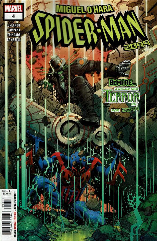 Miguel O’Hara—Spider-Man: 2099 #4, Comic Book, Back Issue, buy comic books online, order comics online, marvel comics, sell comic books, online, comic websites, comic store,  vintige comic books, comic book store guelph, comic book store, comic book store near me, Long Box Silver's Comic Book Store