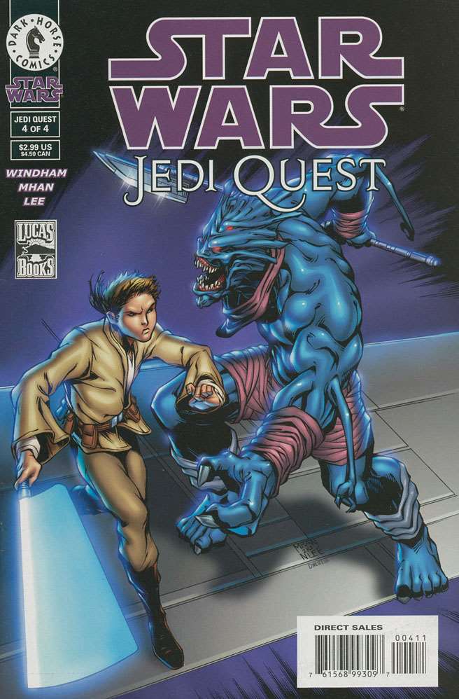 Star Wars: Jedi Quest #4, Comic Book, Back Issue, buy comics online, comic book store guelph, online comic book store, local comic shop, Long Box Silver's Comics