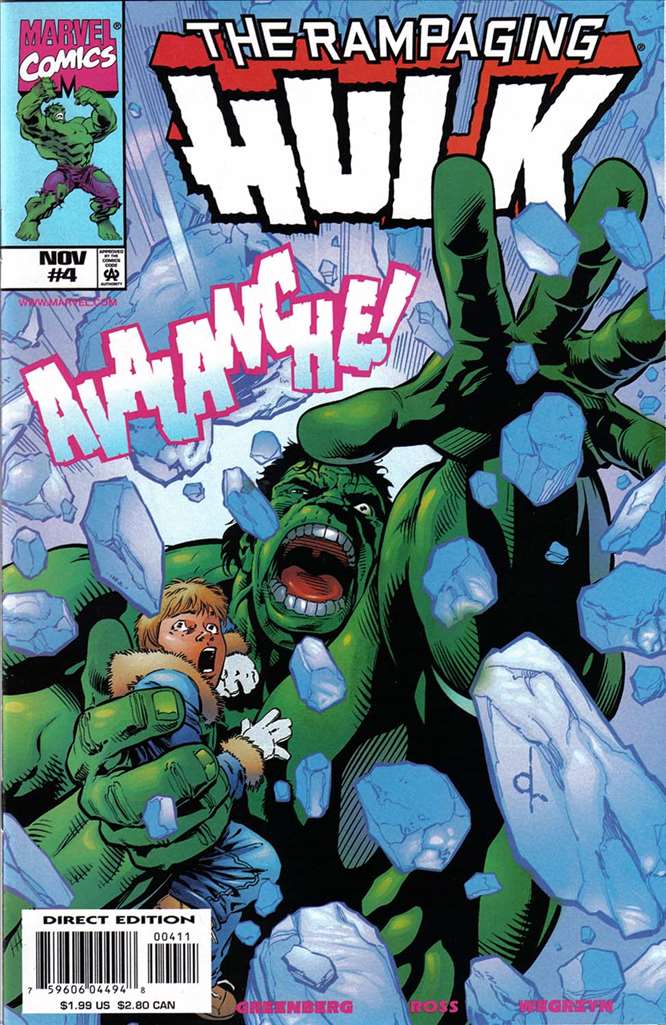 Rampaging Hulk #4, Comic Book, Back Issue, buy comic books online, order comics online, marvel comics, sell comic books, online, comic websites, comic store,  vintige comic books, comic book store guelph, comic book store, comic book store near me, Long Box Silver's Comic Book Store