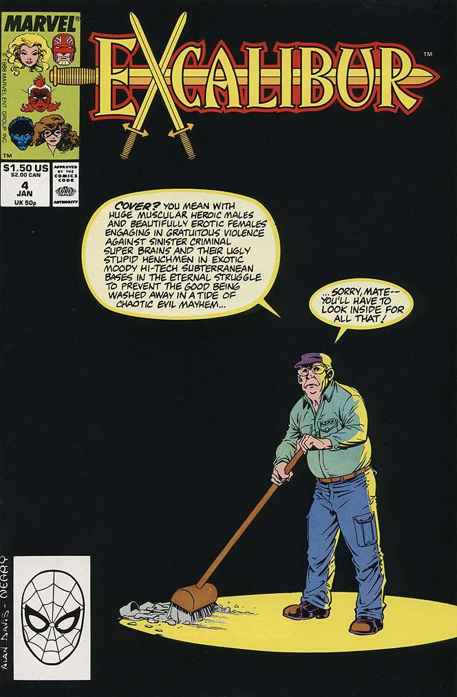 Excalibur #4, Comic Book, Back Issue, buy comic books online, order comics online, marvel comics, sell comic books, online, comic websites, comic store,  vintige comic books, comic book store guelph, comic book store, comic book store near me, Long Box Silver's Comic Book Store