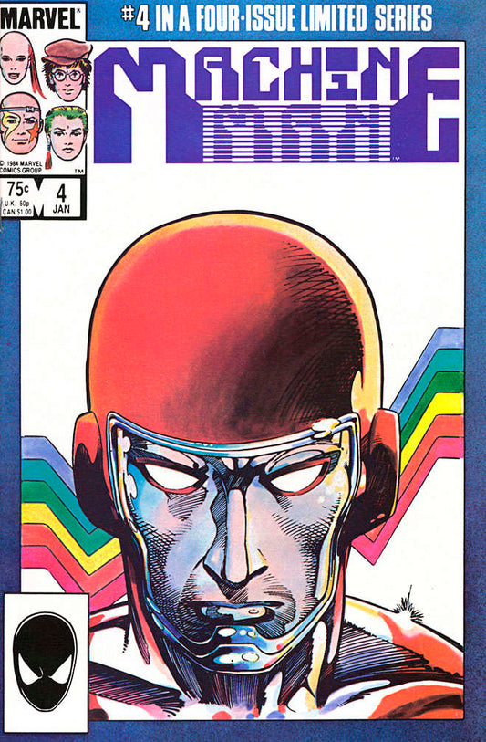 Machine Man (Ltd. Series) #4 (VF-NM), Comic Book, Back Issue, buy comic books online, online comic book store canada, sell comic books, online, comic websites, comic store,  vintige comic books, comic book store guelph, comic book store, comic book store near me, Long Box Silver's Comics 