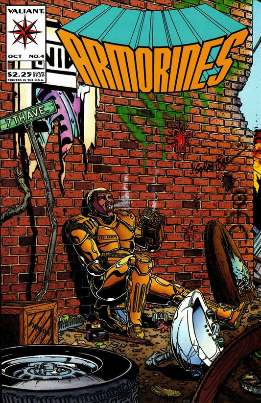 Armorines #4, Comic Book, Back Issue, buy comic books online, order comics online, marvel comics, sell comic books, online, comic websites, comic store,  vintige comic books, comic book store guelph, comic book store, comic book store near me, Long Box Silver's Comic Book Store