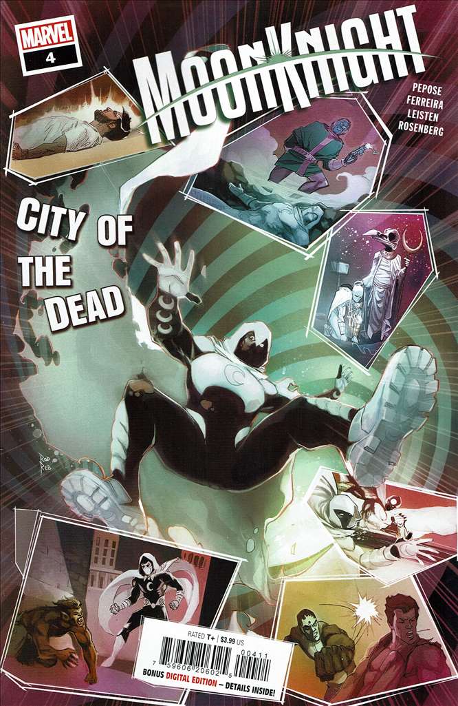 Moon Knight: City of the Dead #4, Comic Book, Back Issue, buy comic books online, order comics online, marvel comics, sell comic books, online, comic websites, comic store,  vintige comic books, comic book store guelph, comic book store, comic book store near me, Long Box Silver's Comic Book Store