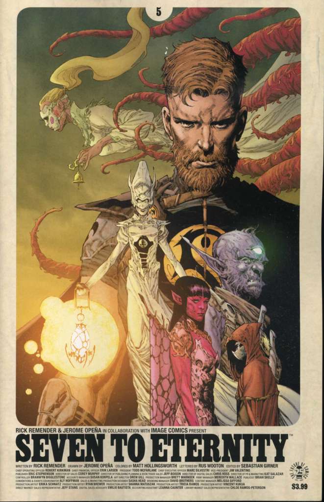 Seven to Eternity (Full Series Set) #1-17 (VF-NM)