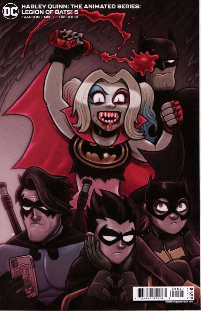 Harley Quinn: The Animated Series: Legion of Bats! #5/A (VF-NM), Comic Book, buy comic books online, online comic book store canada, sell comic books, online, comic websites, comic store,  vintige comic books, comic book store guelph, comic book store,  Long Box Silver's Comics 