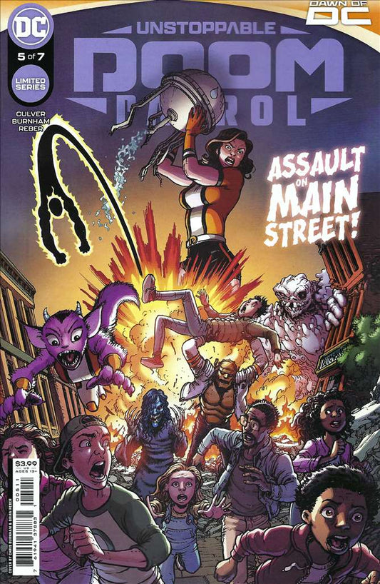 Unstoppable Doom Patrol #5/A, Comic Book, Back Issue, buy comic books online, order comics online, marvel comics, sell comic books, online, comic websites, comic store,  vintige comic books, comic book store guelph, comic book store, comic book store near me, Long Box Silver's Comic Book Store