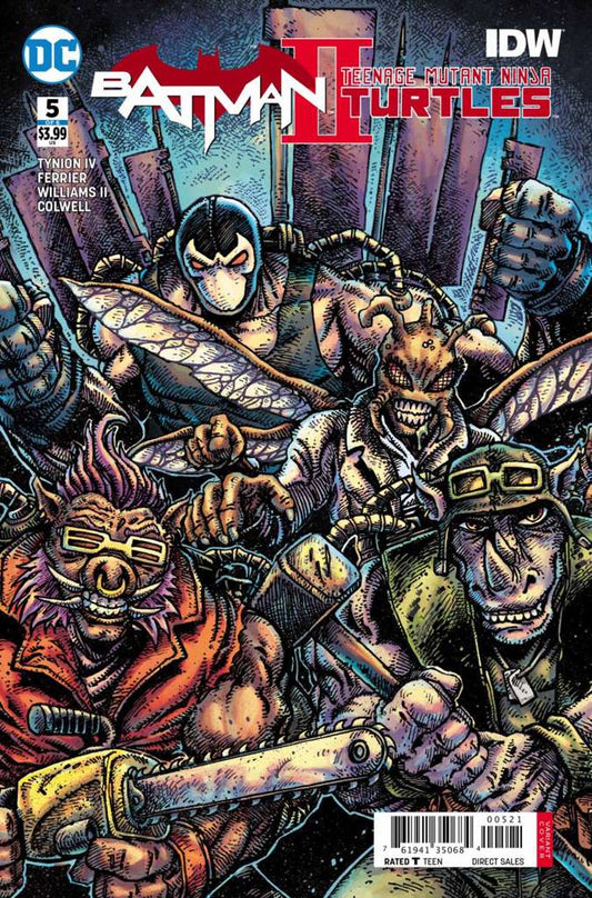 Batman/Teenage Mutant Ninja Turtles II #5/A (VF-NM), Comic Book, buy comic books online, online comic book store canada, sell comic books, online, comic websites, comic store,  vintige comic books, comic book store guelph, comic book store,  Long Box Silver's Comics 