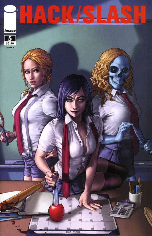 Hack/Slash (2nd Series) #5/B (VF), Comic Book, Back Issue, buy comic books online, online comic book store canada, sell comic books, online, comic websites, comic store,  vintige comic books, comic book store guelph, comic book store, comic book store near me, Long Box Silver's Comics 