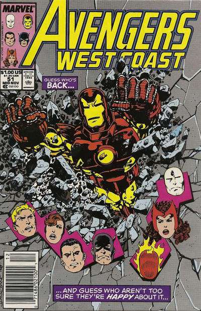 Avengers West Coast #51/NS (VF-NM), Comic Book, buy comic books online, online comic book store canada, sell comic books, online, comic websites, comic store,  vintige comic books, comic book store guelph, comic book store,  Long Box Silver's Comics 