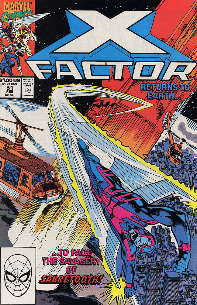 X-Factor #51 (VF-NM), Comic Book, Back Issue, buy comic books online, online comic book store canada, sell comic books, online, comic websites, comic store,  vintige comic books, comic book store guelph, comic book store, comic book store near me, Long Box Silver's Comics 