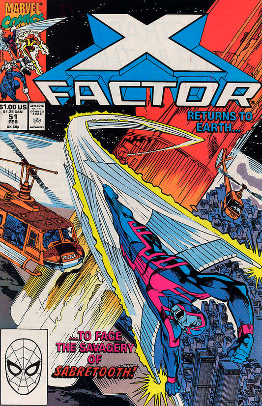 X-Factor #51 (VF-NM), Comic Book, Back Issue, buy comic books online, online comic book store canada, sell comic books, online, comic websites, comic store,  vintige comic books, comic book store guelph, comic book store, comic book store near me, Long Box Silver's Comics 