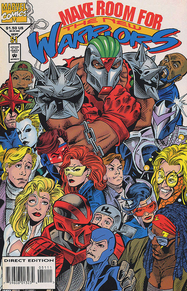 New Warriors, The #51 (VF-NM), Comic Book, Back Issue, buy comic books online, online comic book store canada, sell comic books, online, comic websites, comic store,  vintige comic books, comic book store guelph, comic book store, comic book store near me, Long Box Silver's Comics 