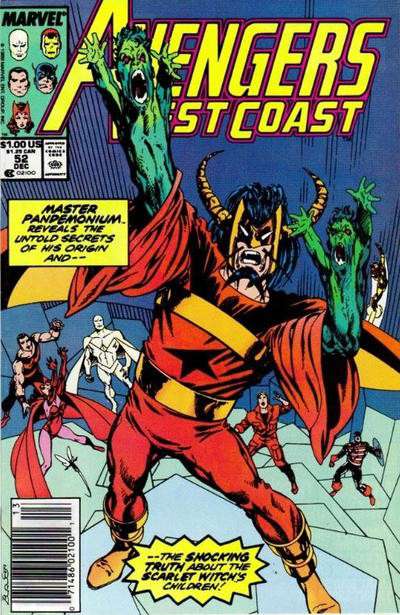 Avengers West Coast #52/NS (VF-NM), Comic Book, buy comic books online, online comic book store canada, sell comic books, online, comic websites, comic store,  vintige comic books, comic book store guelph, comic book store,  Long Box Silver's Comics 