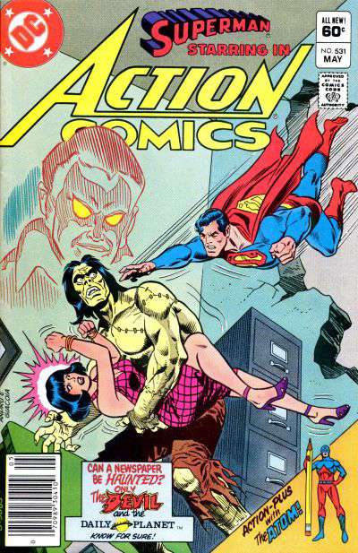 Action Comics #531/NS (VF), Comic Book, buy comic books online, online comic book store canada, sell comic books, online, comic websites, comic store,  vintige comic books, comic book store guelph, comic book store,  Long Box Silver's Comics 