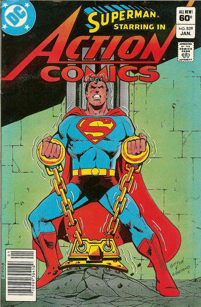 Action Comics #539/NS (VF), Comic Book, buy comic books online, online comic book store canada, sell comic books, online, comic websites, comic store,  vintige comic books, comic book store guelph, comic book store,  Long Box Silver's Comics 