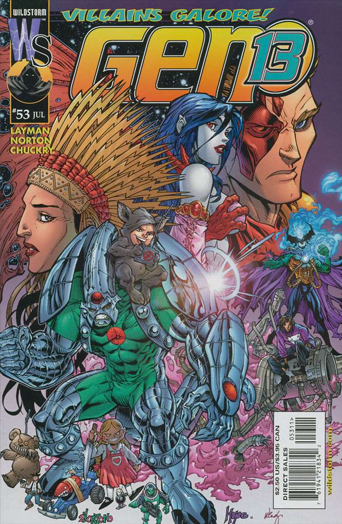 Gen13 #53, Comic Book, Back Issue, buy comic books online, order comics online, marvel comics, sell comic books, online, comic websites, comic store,  vintige comic books, comic book store guelph, comic book store, comic book store near me, Long Box Silver's Comic Book Store