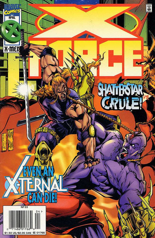 X-Force #53 (VF-NM), Comic Book, Back Issue, buy comic books online, online comic book store canada, sell comic books, online, comic websites, comic store,  vintige comic books, comic book store guelph, comic book store, comic book store near me, Long Box Silver's Comics 