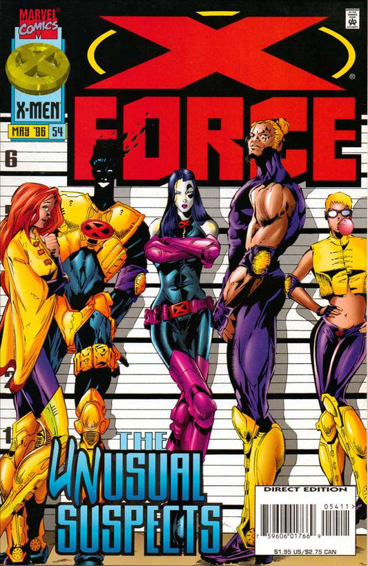 X-Force #54 (VF-NM), Comic Book, Back Issue, buy comic books online, online comic book store canada, sell comic books, online, comic websites, comic store,  vintige comic books, comic book store guelph, comic book store, comic book store near me, Long Box Silver's Comics 