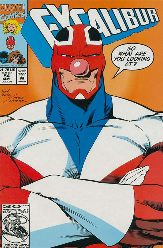 Excalibur #54, Comic Book, Back Issue, buy comic books online, order comics online, marvel comics, sell comic books, online, comic websites, comic store,  vintige comic books, comic book store guelph, comic book store, comic book store near me, Long Box Silver's Comic Book Store