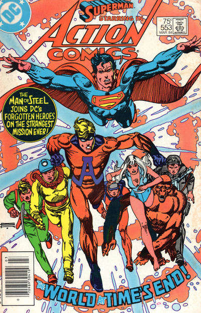 Action Comics #553/NS (VF), Comic Book, buy comic books online, online comic book store canada, sell comic books, online, comic websites, comic store,  vintige comic books, comic book store guelph, comic book store,  Long Box Silver's Comics 