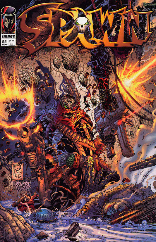 Spawn #55 (VF-NM), Comic Book, Back Issue, buy comic books online, online comic book store canada, sell comic books, online, comic websites, comic store,  vintige comic books, comic book store guelph, comic book store, comic book store near me, Long Box Silver's Comics 