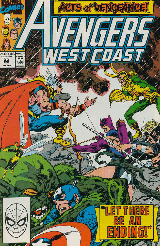 Avengers West Coast #55 (VF-NM), Comic Book, buy comic books online, online comic book store canada, sell comic books, online, comic websites, comic store,  vintige comic books, comic book store guelph, comic book store,  Long Box Silver's Comics 