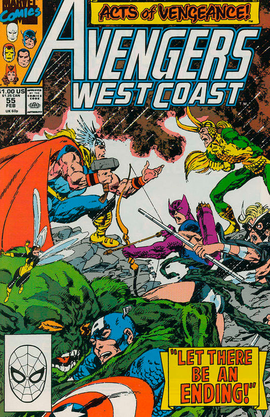 Avengers West Coast #55 (VF-NM), Comic Book, buy comic books online, online comic book store canada, sell comic books, online, comic websites, comic store,  vintige comic books, comic book store guelph, comic book store,  Long Box Silver's Comics 