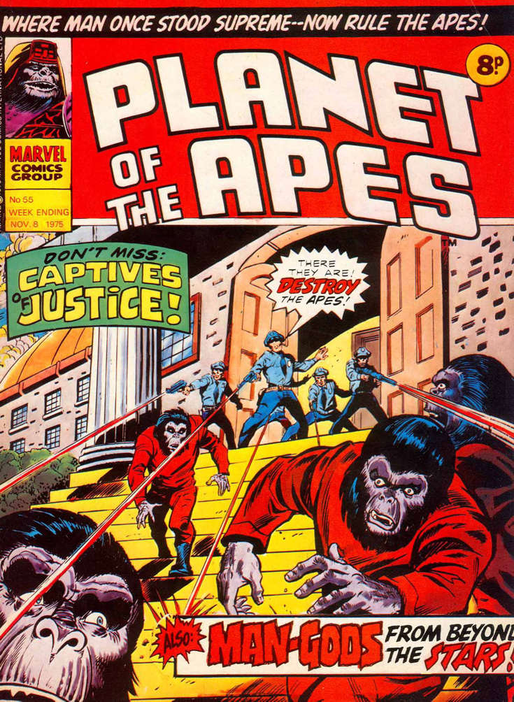 Planet of the Apes (Marvel UK) #55 (F), Comic Book, buy comic books online, online comic book store canada, sell comic books, online, comic websites, comic store,  vintige comic books, comic book store guelph, comic book store,  Long Box Silver's Comics