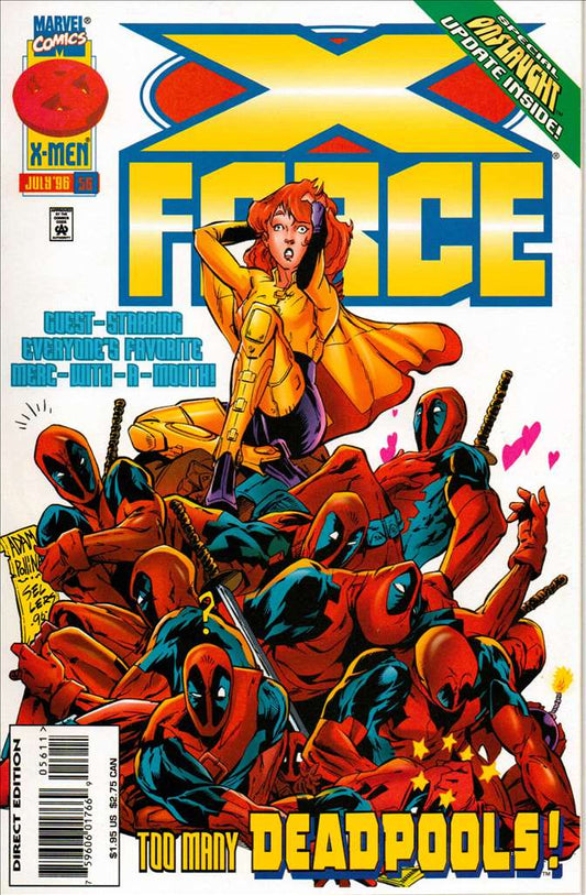 X-Force #56 (VF-NM), Comic Book, Back Issue, buy comic books online, online comic book store canada, sell comic books, online, comic websites, comic store,  vintige comic books, comic book store guelph, comic book store, comic book store near me, Long Box Silver's Comics 