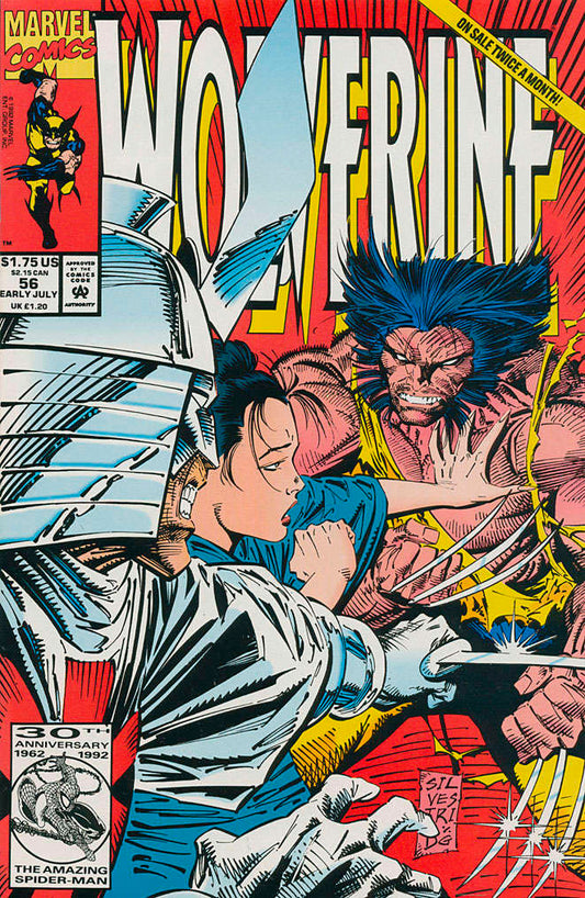 Wolverine #56 (VF-NM), Comic Book, Back Issue, buy comic books online, online comic book store canada, sell comic books, online, comic websites, comic store,  vintige comic books, comic book store guelph, comic book store, comic book store near me, Long Box Silver's Comics 
