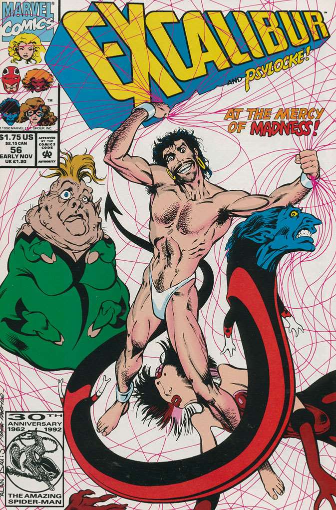 Excalibur #56, Comic Book, Back Issue, buy comic books online, order comics online, marvel comics, sell comic books, online, comic websites, comic store,  vintige comic books, comic book store guelph, comic book store, comic book store near me, Long Box Silver's Comic Book Store