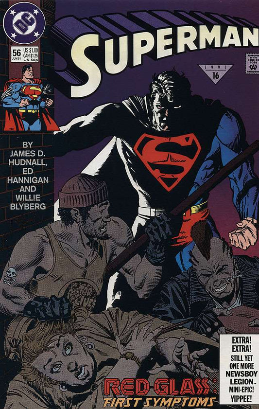 Superman (2nd Series) #56, DC Comics, Comic Book, Back Issue, buy comics online, comic book store guelph, online comic book store, local comic shop, Long Box Silver's Comics