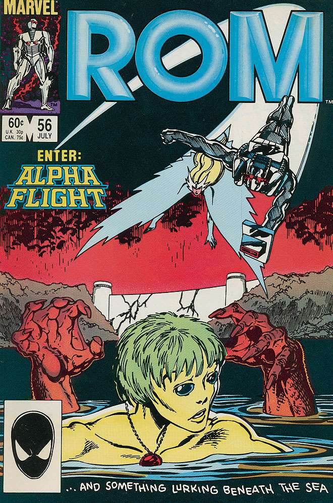 ROM #56, Marvel Comics, Comic Book, Back Issue, buy comics online, comic book store guelph, online comic book store, local comic shop, Long Box Silver's Comics