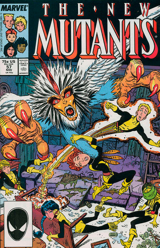 New Mutants, The #57 (VF-NM), Comic Book, buy comic books online, online comic book store canada, sell comic books, online, comic websites, comic store,  vintige comic books, comic book store guelph, comic book store,  Long Box Silver's Comics 