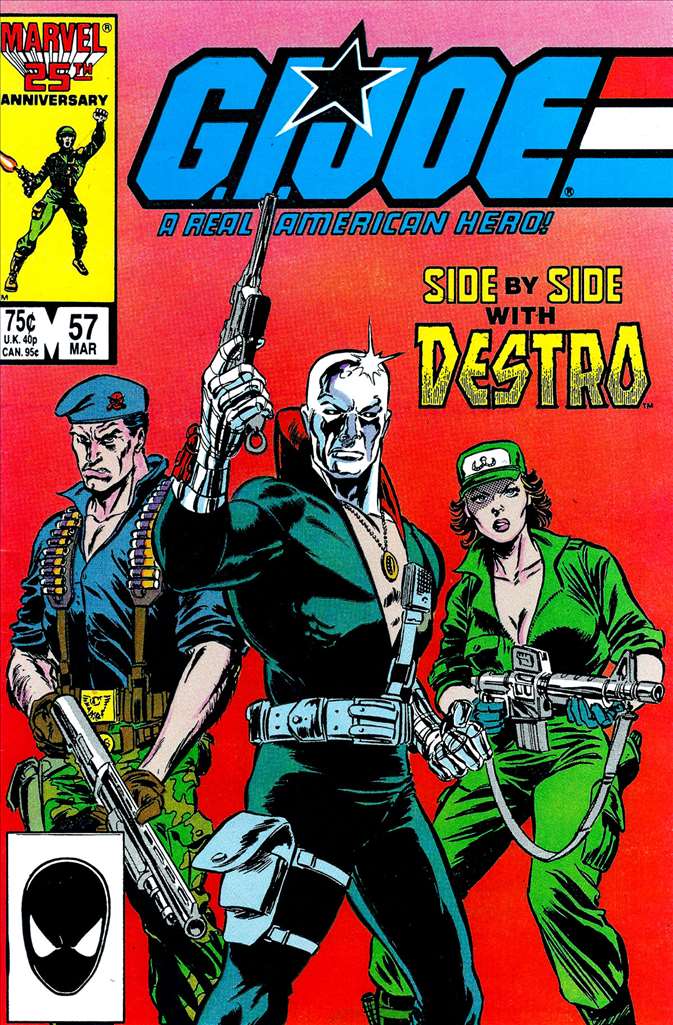 G.I. Joe, a Real American Hero #57, Comic Book, Back Issue, buy comics online, comic book store guelph, online comic book store, local comic shop, Long Box Silver's Comics