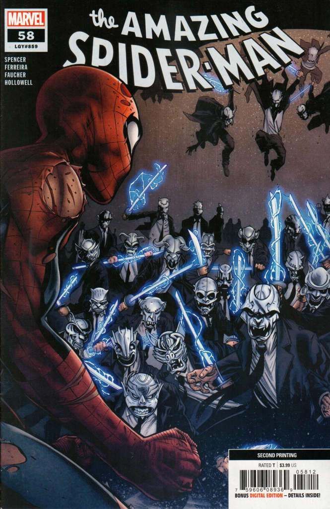 Amazing Spider-Man, The (5th Series) #58 2nd Print (VF-NM), Comic Book, buy comic books online, online comic book store canada, sell comic books, online, comic websites, comic store,  vintige comic books, comic book store guelph, comic book store,  Long Box Silver's Comics 