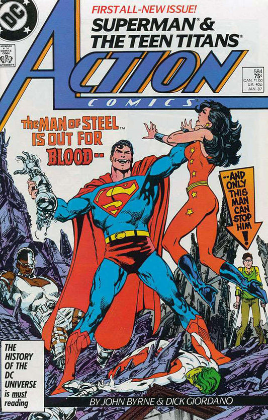 Action Comics #584 (VF), Comic Book, buy comic books online, online comic book store canada, sell comic books, online, comic websites, comic store,  vintige comic books, comic book store guelph, comic book store,  Long Box Silver's Comics 